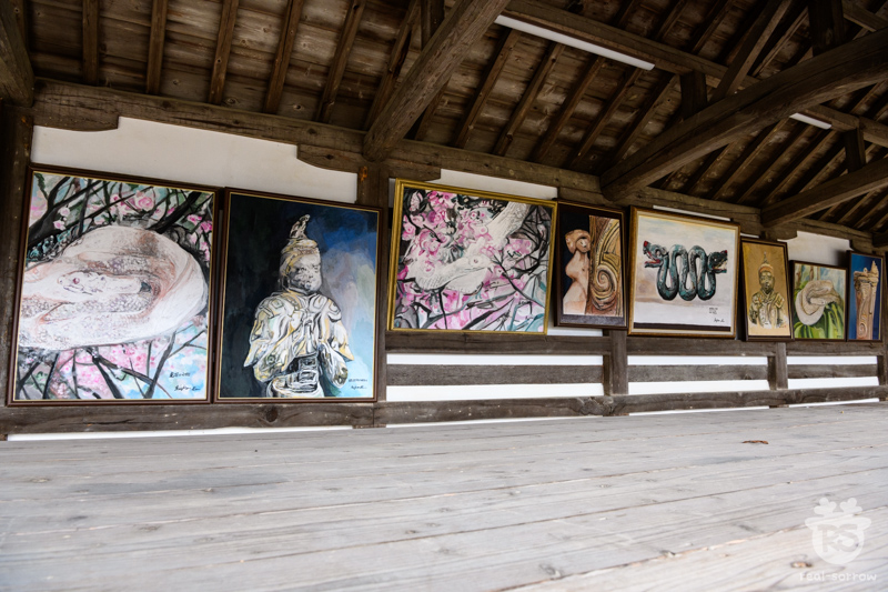 往馬大社/巳を描く展(西) 往馬大社/巳を描く展(西)